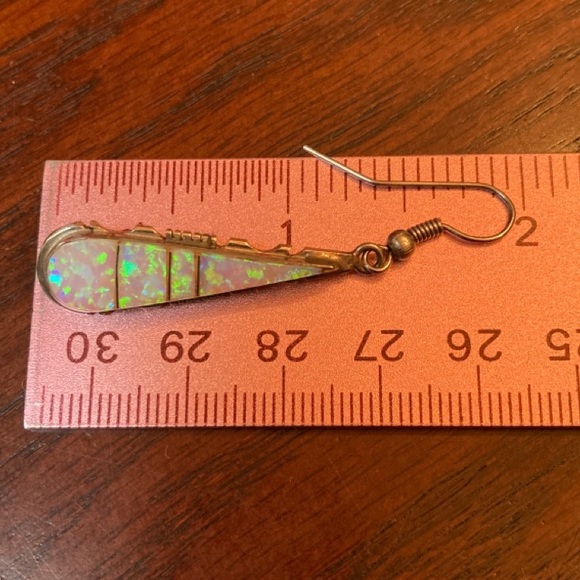 Native American Opal Earrings - New - Picture 7 of 11
